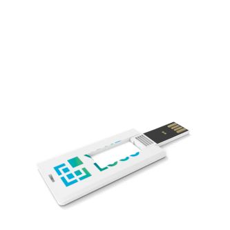 Clé USB impression intégrale au format Mini Card fabriquée en Europe
