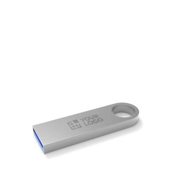 Clé USB impression intégrale en métal Europe pour porte-clés