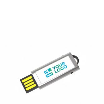 Clé USB impression intégrale en métal format extractible Europe