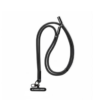 Tour de cou impression intégrale pour téléphone avec chargeur Type C