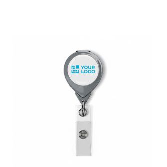 Porte-badge rétractable rond impression intégrale ⌀2.5