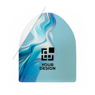 Bonnet impression intégrale taille unique en polyester double couche