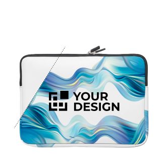 Housse pour PC impression intégrale en néoprène résistante à l’eau