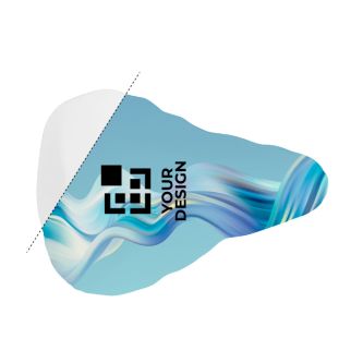 Housse de selle de vélo impression intégrale avec bande élastique
