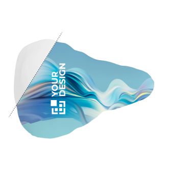 Housse de selle de vélo impression intégrale en polyester recyclé