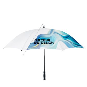 Parapluie impression intégrale coupe vent ou usage golf Ø132
