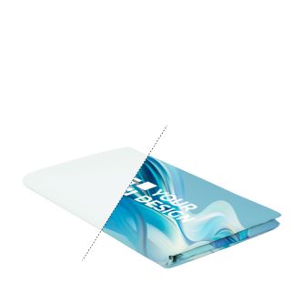 Serviette de sport impression intégrale en microfibre 200 g/m²