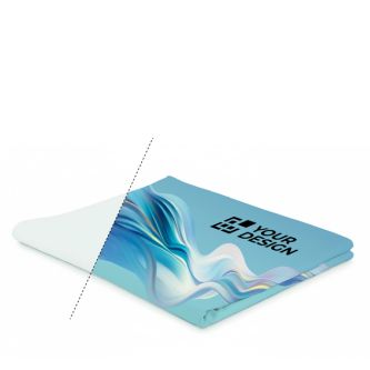 Couverture fine impression intégrale avec doublure polaire 210 g/m²