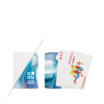 Jeu de 54 cartes impression intégrale avec finition mate