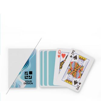 Jeu de 54 mini cartes impression intégrale avec finition mate
