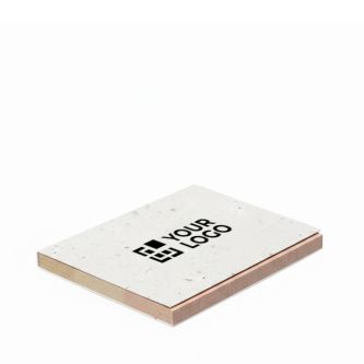 Notes adhésives en papier de graines impression intégrale fabriqué UE