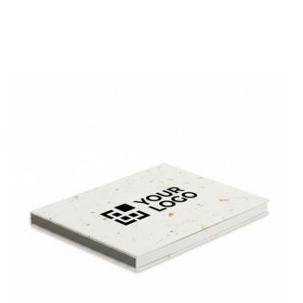 Notes adhésives impression intégrale en papier de café fabriqué en UE
