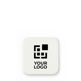 Badge de forme carrée impression intégrale en différentes tailles
