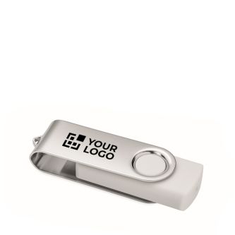 Clé USB classique pivotante impression intégrale de plusieurs couleurs