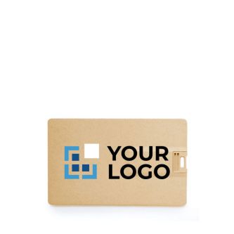 Carte USB impression intégrale fabriquée en paille