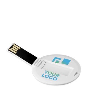 Clé USB avec impression intégrale de forme ronde