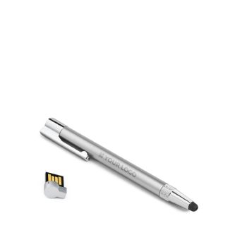 Stylo USB impression intégrale avec pointe tactile et encre noire
