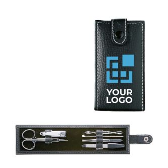 Kit pour ongles de 6 pièces couleur noir