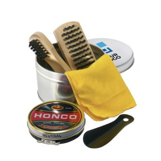 Kit nettoie chaussures pour offrir couleur  argenté brillant