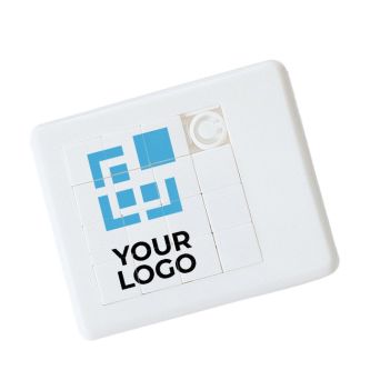 Puzzle pour publicité et merchandising couleur blanc