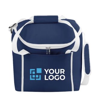 Sac thermique sérigraphié avec votre logo couleur bleu
