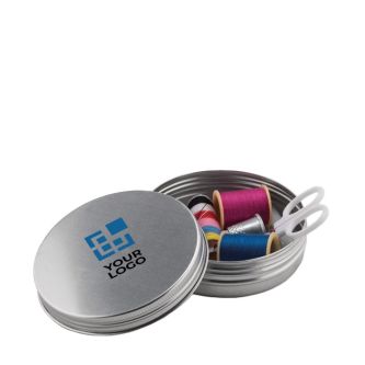Set de couture publicitaire à offrir couleur  argenté mat quatrième vue