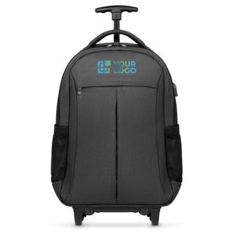 Trolley / sac à dos personnalisé pour dirigeants couleur gris