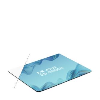 Tapis de souris personnalisé par sublimation avec zone d'impression