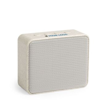 Enceinte écologique Bluetooth en paille de blé