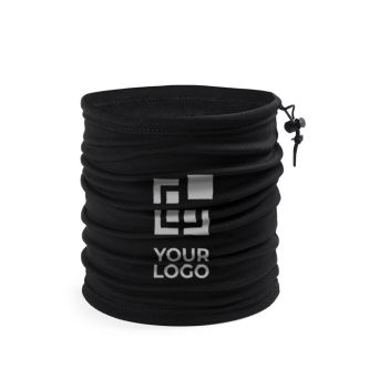 Cache cou personnalisé avec le logo avec zone d'impression