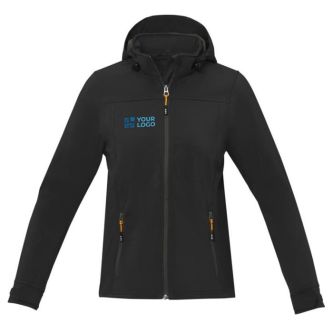 Veste soft Shell avec logo femme 300 g/m2 avec zone d'impression