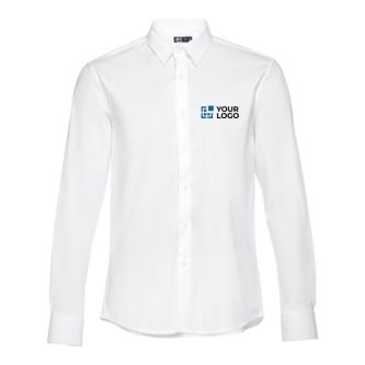 Chemise avec logo pour entreprise 115 g/m2 avec zone d'impression