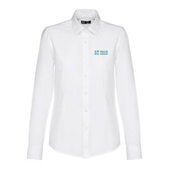 Chemise personnalisée pour femme à manches longues