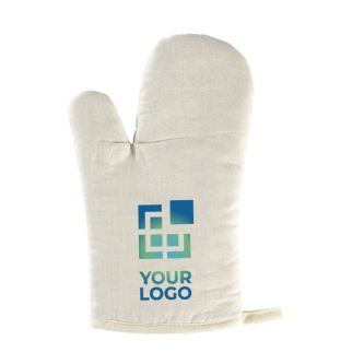 Gant de cuisiner personnalisable couleur noir