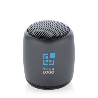 Mini enceinte sans fil en aluminium couleur bleu marine
