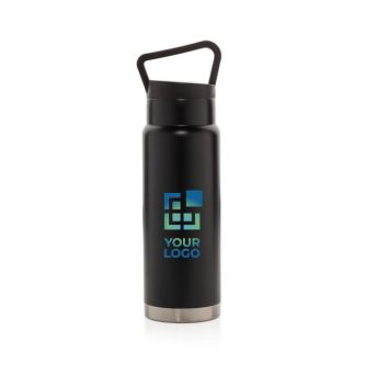 Bouteille inox personnalisée avec le logo avec zone d'impression