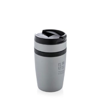 Petite mug isotherme personnalisé pour café couleur noir