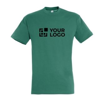 T-shirt basique personnalisable pour cadeaux avec zone d'impression