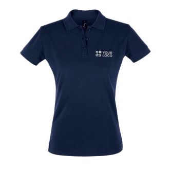Polo pour marques 100% coton avec zone d'impression