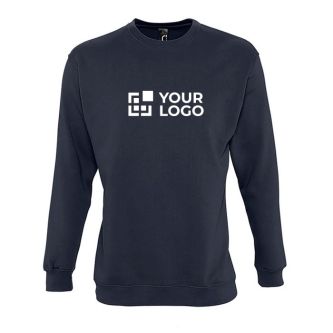 Sweat-shirt informel pour floqué le logo avec zone d'impression