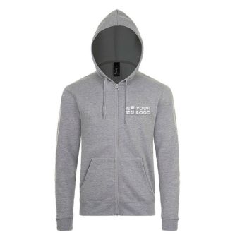 Sweat personnalisable avec capuche homme avec zone d'impression