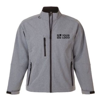 Veste soft Shell floquée avec logo avec zone d'impression