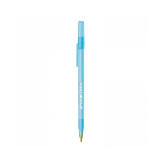 Stylos publicitaires de la marque BIC® couleur bleu marine