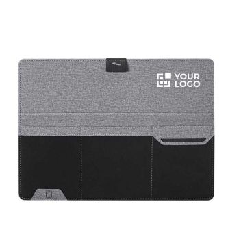 Organisateur et support pour ordinateur vue avec zone d'impression