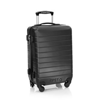 Valise cabine personnalisable en RPET avec zone d'impression