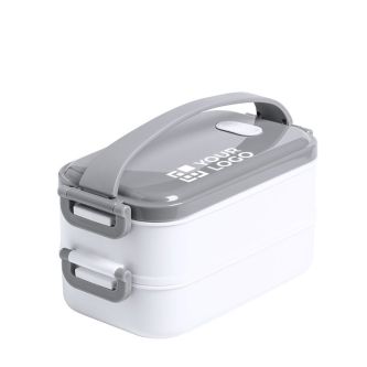 Boîte à lunch avec deux compartiments