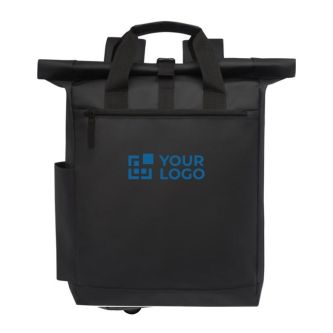 Sac à dos imperméable pour PC portable avec zone d'impression