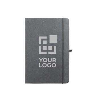 Bloc-notes personnalisé en cuir recyclé