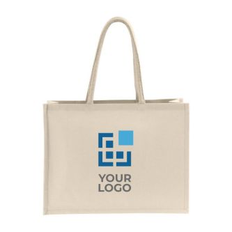 Sac tissu personnalisé 230 g/m2 vue avec zone d'impression