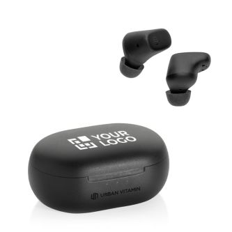 Écouteurs publicitaire à bouton anti bruit